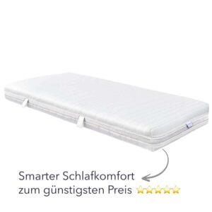 QUQON Smart Hotelmatratze in Seitenansicht