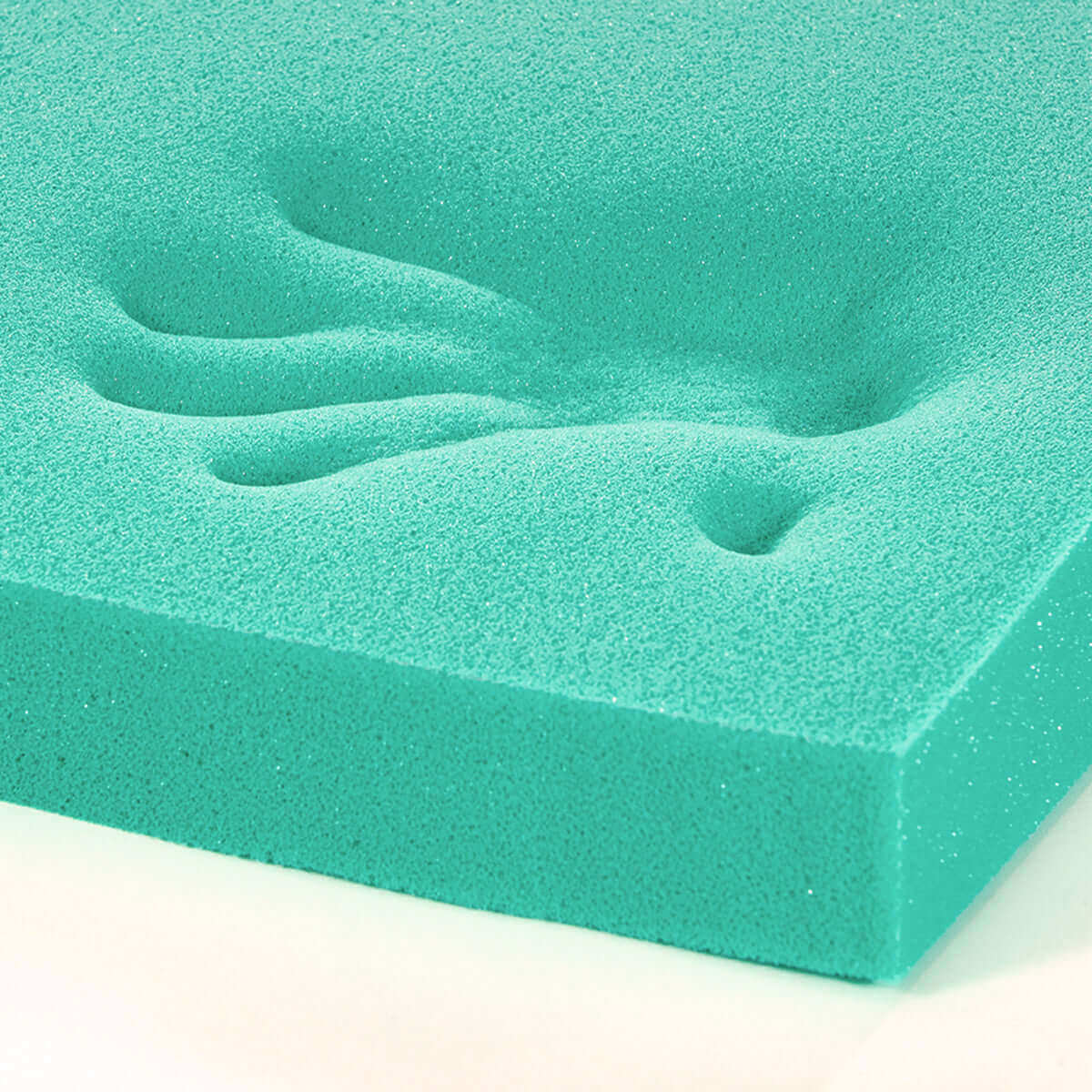 Offenporiger GreenAIR Viscoschaum des QUQON Visco Toppers